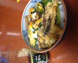 焼き穴子のカツ煮風卵とじ作り方3写真