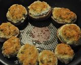 大葉の香り♪　おからつくねの椎茸焼き作り方3写真