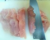 俺流！本格的な鶏ムネ肉の青椒肉絲作り方1写真