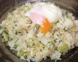 九条ねぎ・しらすで☆焼き飯バター醤油風味作り方5写真