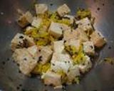 豆菊と豆腐のごま酢和え作り方4写真