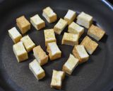 カレー風味の厚揚げとキャベツのサラダ作り方2写真