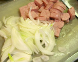 ■スパムと夏野菜のたれマヨ焼き■作り方2写真