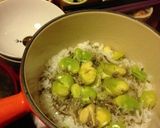 そら豆とじゃこのご飯作り方4写真