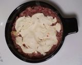 チーズたっぷり簡単ハンバーグ風作り方4写真
