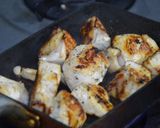 鶏胸肉ときのこのグラタン風(鮭)作り方1写真