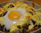 鶏胸肉ときのこのグラタン風(鮭)作り方4写真