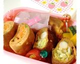 お弁当にも！パンケーキロール作り方8写真