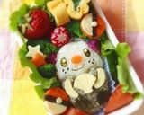 モンスターボール 2つ (キャラ弁)作り方16写真