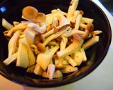 超シンプル！野菜だけクリームパスタ☆作り方1写真
