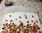 フルーツたっぷりロールケーキ♡作り方9写真