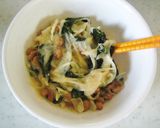 新玉ねぎと納豆のポン酢和え作り方3写真