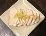 鶏胸肉のハム⁉ネギ塩ソース✾作り方2写真