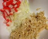 カニカマと切り干し大根でかに玉風♡作り方1写真