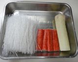 うど入り♪春雨サラダ☆作り方1写真