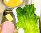 甘い卵☆ハムチーズレタスのくるくる卵焼き作り方1写真