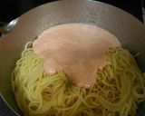 簡単☆あえるだけの明太子パスタ作り方4写真