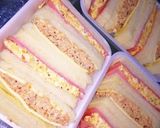 栄養野菜玉ねぎ沢山チーズシーチキンサンド作り方14写真