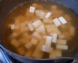 お豆腐とカイワレのお吸い物♪作り方2写真