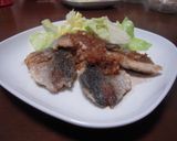 鯵のムニエル 簡単バルサミコ酢かけ作り方4写真