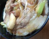 厚切りお肉の豚丼♪作り方9写真