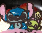 キャラデコケーキ（プレート）スティッチ作り方5写真