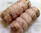 輪ゴムで簡単！クレイジーソルトの鶏ハム作り方11写真