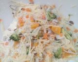 離乳食*ｸﾞﾗﾀﾝ風ﾐﾙｸﾊﾟｽﾀ*作り方4写真