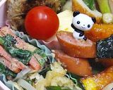 レンジで♬にんじんとほうれん草のゴママヨ作り方3写真