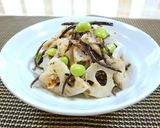 ひじきと蓮根の簡単梅肉マヨ和え♪作り方4写真