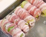 春キャベツと豚バラ肉の照り焼きロール作り方3写真