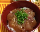 びんちょうまぐろの漬け丼作り方4写真