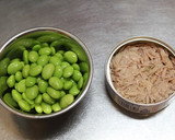 簡単☆枝豆とひじきとツナのマヨサラダ☆作り方1写真