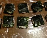 鶏ひき肉の磯辺揚げ作り方2写真