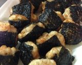 鶏ひき肉の磯辺揚げ作り方4写真