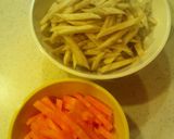 パリパリ美味しい！きんぴらごぼう☆作り方1写真