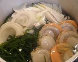 筍、昆布、蒸し帆立の煮物作り方1写真