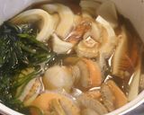 筍、昆布、蒸し帆立の煮物作り方2写真