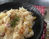 新玉ねぎ×にんにくバター■炊込みピラフ作り方7写真