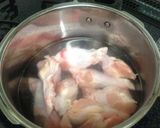 圧力鍋で手羽元の梅味噌煮作り方1写真