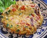 タイのキッチンバックヤードの卵焼き作り方6写真