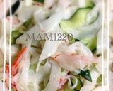 簡単☆カニカマ新玉ねぎのサラダ♪作り方4写真