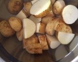 カリっほこ♡新じゃが＆豚バラブロック炒め作り方1写真