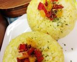 ちょっとおしゃれ♪カラフルおにぎり作り方1写真