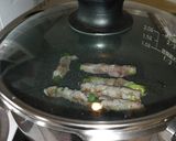 簡単！アスパラガスの豚巻き♬作り方3写真