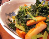 大根の葉とさつま揚げの炒め物♪作り方4写真