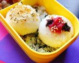 キレイなお弁当♪おいしくお洒落な3色ご飯作り方6写真