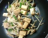 残り野菜で！厚揚げで炒め物♪作り方6写真