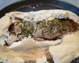 簡単！豚肉の塩釜焼：緑茶風作り方6写真