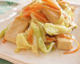 ぷりぷり高野豆腐とキャベツの甘酢炒め作り方10写真